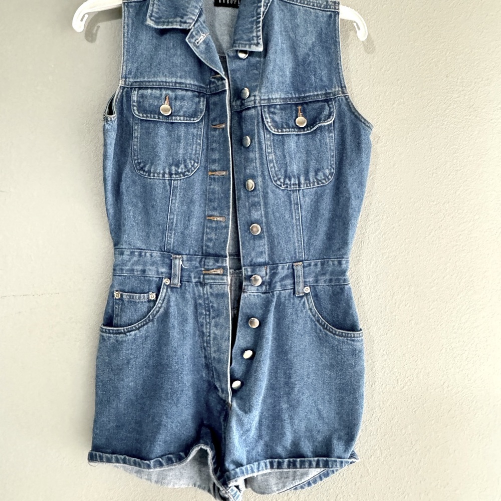 Denim jumpsuit